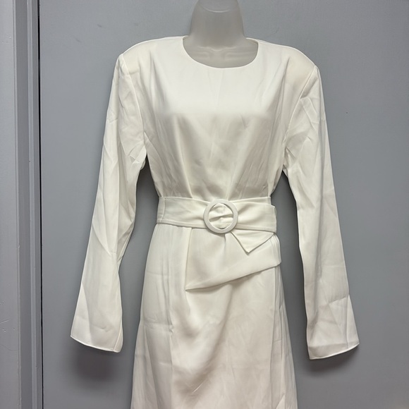 NEW Endless Rose Draped Dress with Belt Size M - Picture 4 of 14